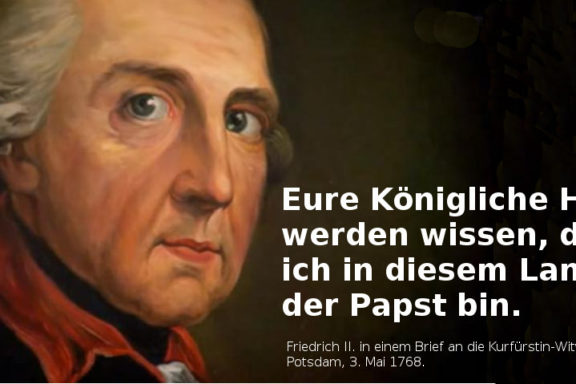 Ffriedrich II: Papst bin ich