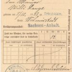 Offizielle Dokumente aus dem Deutschen Reich 1871 bis 1918.